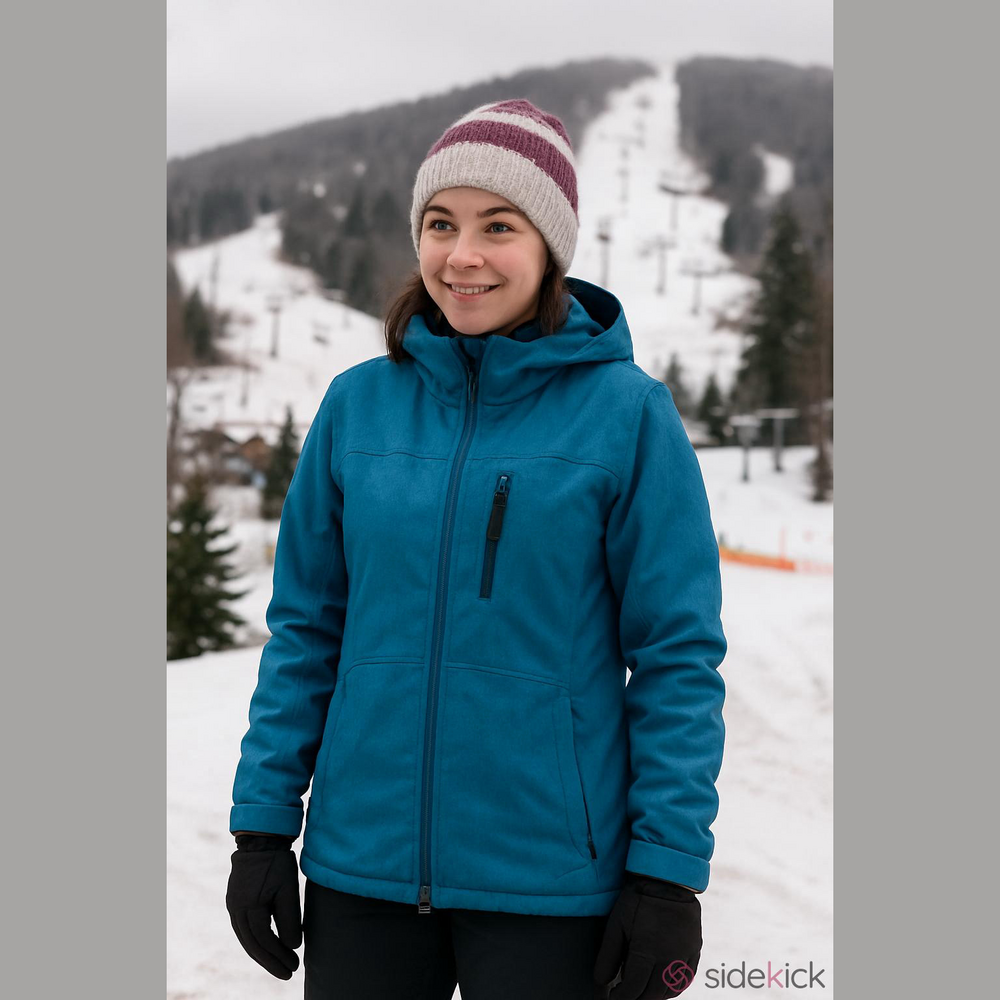 Firefly Rihanna Ski Jacket with Hood Size Small Colour Blue